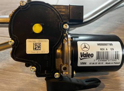 Genuine Mercedes Sprinter W907 W910 Wiper Linkage & Motor (A9108200500) - Like New