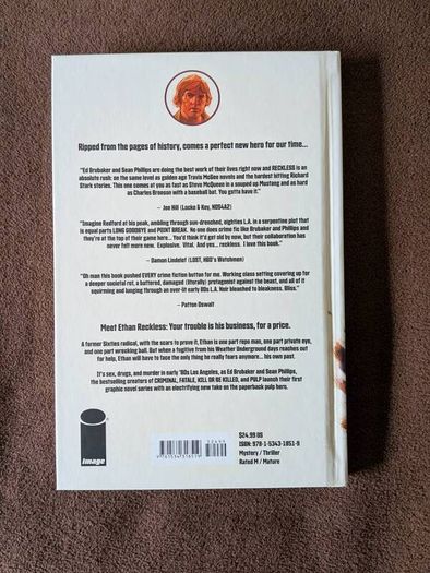 Reckless Hardcover by Brubaker and Philips