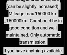 automatic car