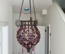 Tea Candle Holder - Hanging