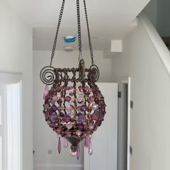 Tea Candle Holder - Hanging