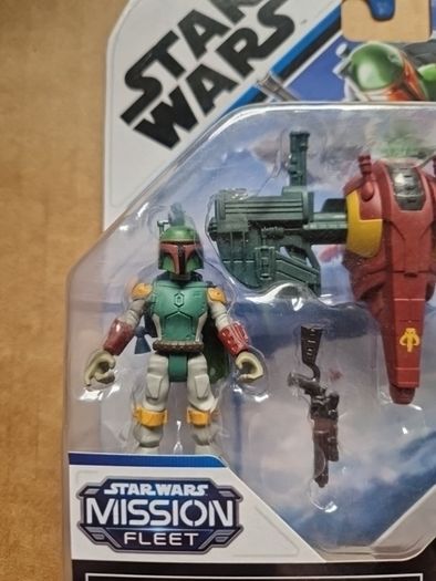 Brand New Bobba Fett Hasbro Star Wars Mission Fleet Rare