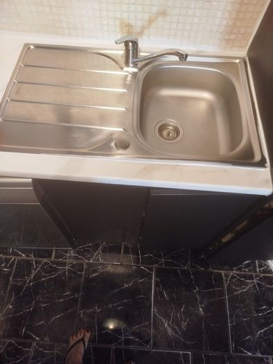 kitchen sink (no tap)
