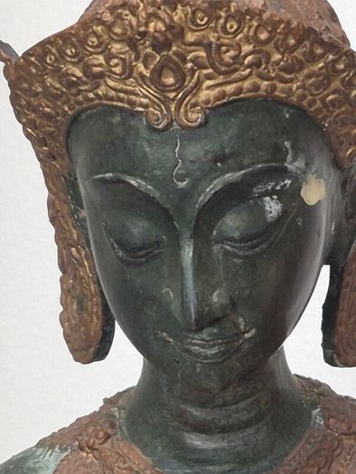 Vintage Thai Bronze Sculpture