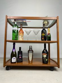 Mid Century G Plan Drinks Trolley