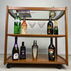Mid Century G Plan Drinks Trolley