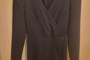 Black mini dress size xs
