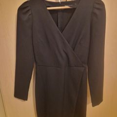 Black mini dress size xs