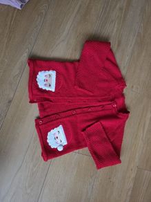 santa cardigan