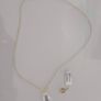 14K (585) Yellow Gold Necklace with Pendant Perfect Gift for Baptism or First Communion Image 8