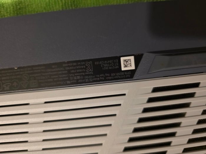 Dell G15 5515 Gaming Laptop - Ryzen 7 5800H, RTX 3060 130W, 16GB RAM, 512GB SSD, 120Hz Display
