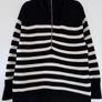 ARKET Wool Cotton Half Zip Jumper Image 3