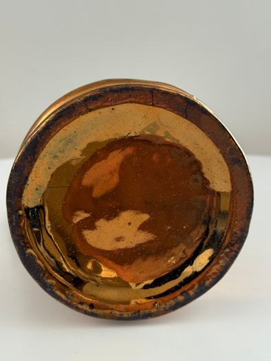 Antique Victorian Staffordshire Copper Lustreware Collection. 5 Pieces