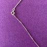 9 Carat Gold Chain with Orange Citrine Pendant Image 3