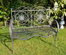Bench 4  Ornate D3743