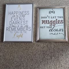 Harry Potter themed framed prints