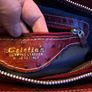 Oxblood Ostrich Leather Bag Image 5