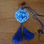 Vintage Dragon Delf Pendant Image 3