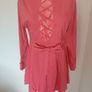 Miss she coral dress/blazer size UK14 EU42 Postage included Image 3