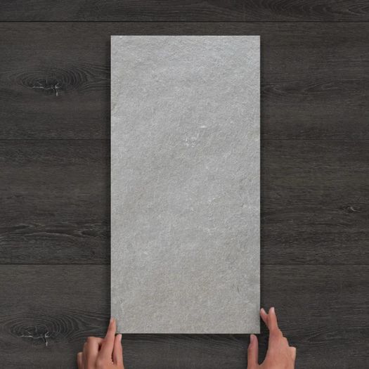 Ash Grey Limestone Sawn-Cut Natural Paving Slab 60x30cm