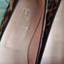 Pretty Loafers Pony Skin Leopard Print Flats Size 4 Image 6