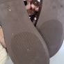 ANKO brown thong sandal Sz 8 AUS (Fit 6UK) Image 9