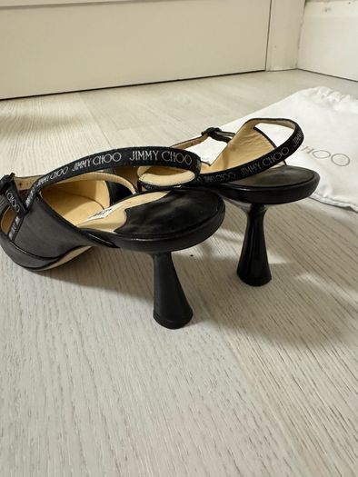 Jimmy Choo High Heels - Black size 37 1/2