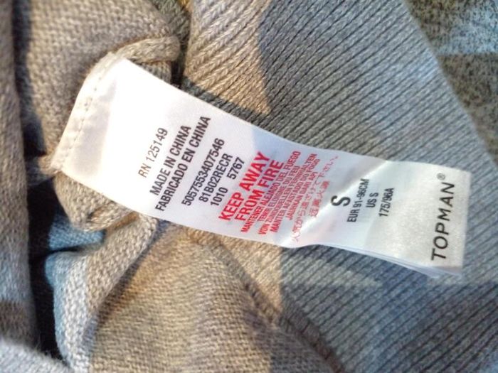 Topman mens sweater size S