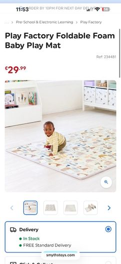 Smyths Baby play mat