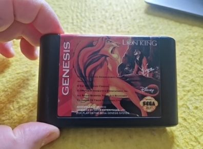 Lion King Mega Drive Genesis  Arcade Retro Games Original