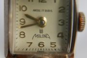 Vintage1930s MALONA Ancre 17 Rubis Ladies Watch Vintage Hand Wind Up Wrist Watch Art Deco Swiss Made Working