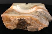 Vintage 1960's Rare Natural Onyx Tray