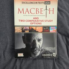Macbeth educate.ie Excellence in Texts 2026