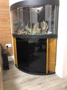 Juwel trigon corner fish tank 200l.