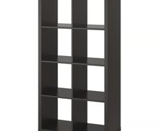 IKEA KALLAX Shelving Unit | 77 x 147cm | Black