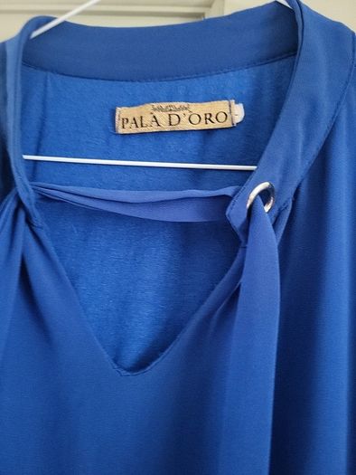 ladies blouse,royal blue