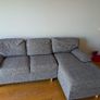 Chaise couch and matching coffee table Image 5