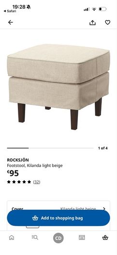 Armchair and Foot Stool