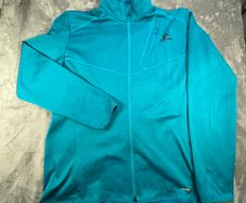 Salomon Advanced Skin Warm SoftShell Men XXL Blue Full-Zip Running