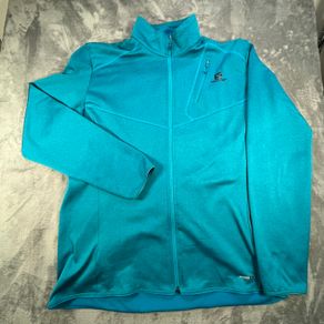Salomon Advanced Skin Warm SoftShell Men XXL Blue Full-Zip Running