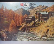 SALE!  JUMBO - Vintage Puzzle - Wallis Switzerland - 520 Pieces