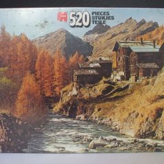 SALE!  JUMBO - Vintage Puzzle - Wallis Switzerland - 520 Pieces