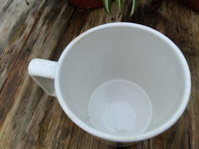 1940s Large mug, pottery mug, Irish farmhouse pottery