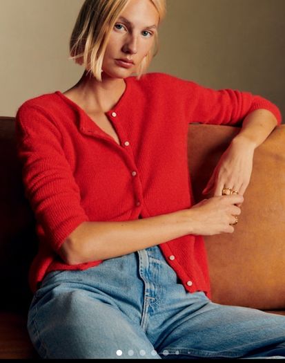 Sezane cardigan