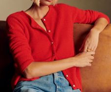 Sezane cardigan