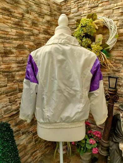 Vintage 90s Etirel shell track top  Size 6