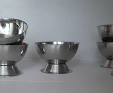 vintage stainless Steel dish