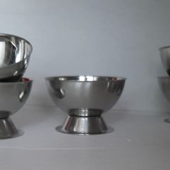 vintage stainless Steel dish