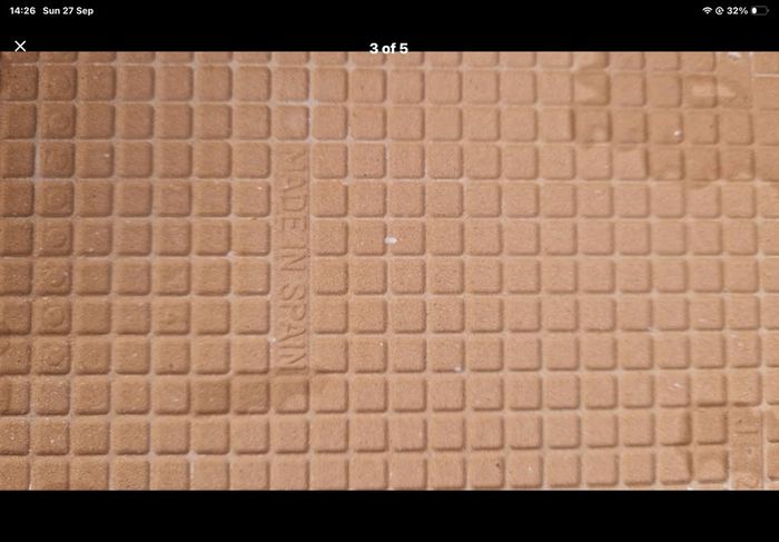 Fabresa Sanit 20x20cm white wall tiles - new