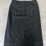 Guzella Dark Charcoal Grey Tailored Pencil Skirt - Size EU 38 / UK 10 Image 2
